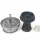 Mshisha Taş Bowl + M11 metal cover Bowl Set